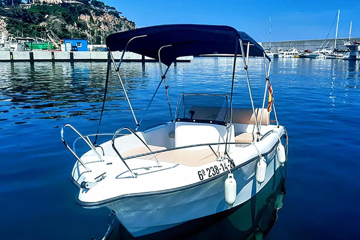 Alquiler de barco sin licencia