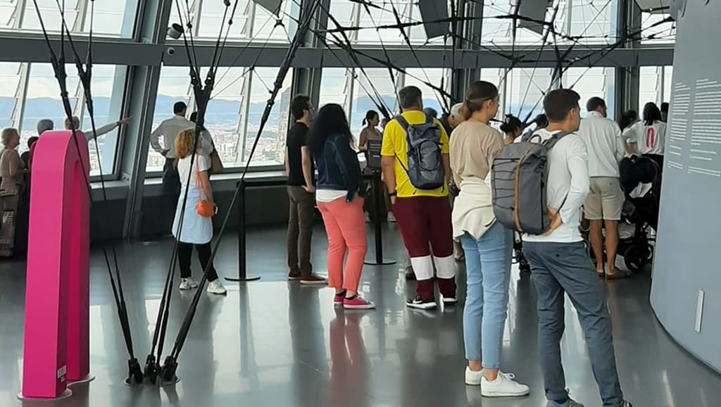 Mirador Torre Glòries - Barcelona desde las alturas