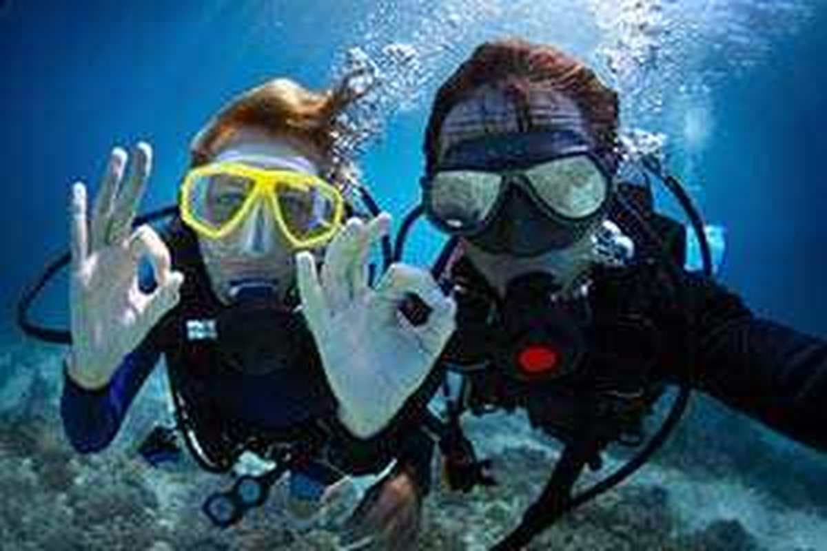Tu primera experiencia bajo el agua